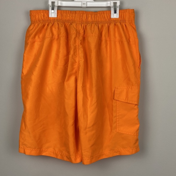 Men’s Orange Swim Shorts - Picture 2 of 4